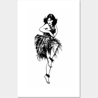 Hula Girl Posters and Art